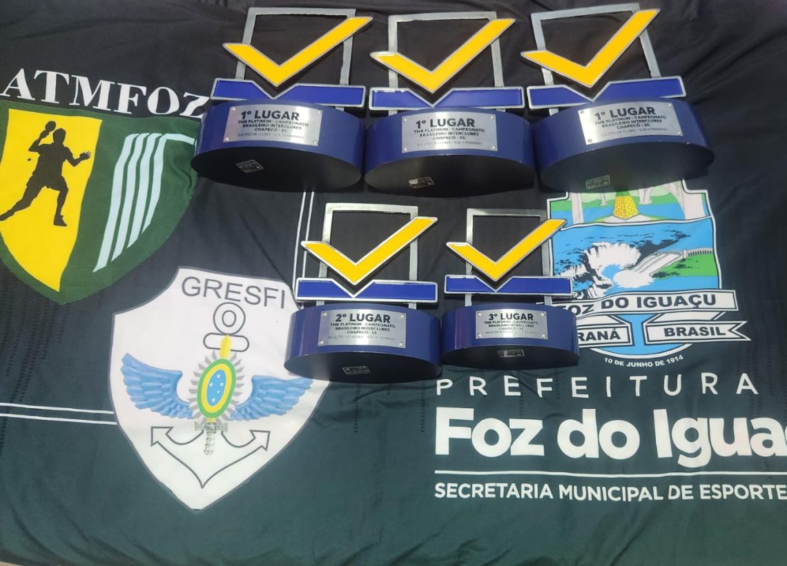 ATMFOZ/GRESFI obteve excelentes resultados no principal torneio de Tênis de Mesa do ano