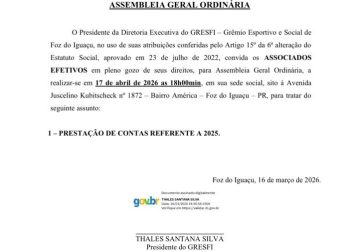 ASSEMBLÉIA GERAL ORDINÁRIA