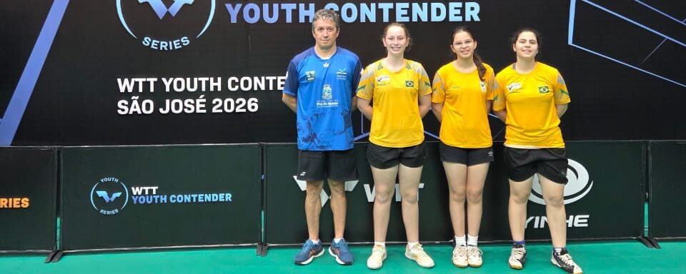 GRESFI: Atletas de Foz do Iguaçu representam o Brasil em campeonato mundial de tênis de mesa