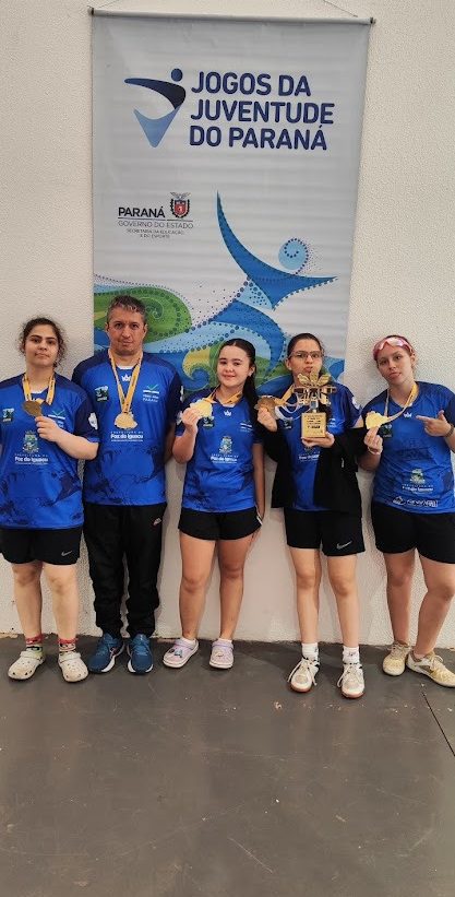ATMFOZ/GRESFI é campeã nos Jogos da Juventude do Paraná